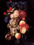 A Garland of Fruit Cornelis de Heem